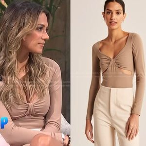 Abercrombie cutout bodysuit